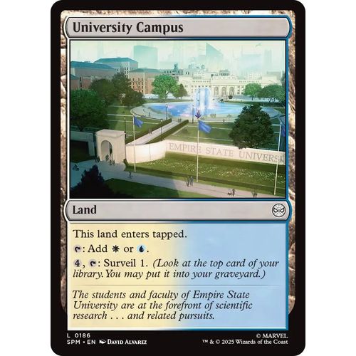 University Campus (186) (Marvel's Spider - Man) - PokéBox Australia