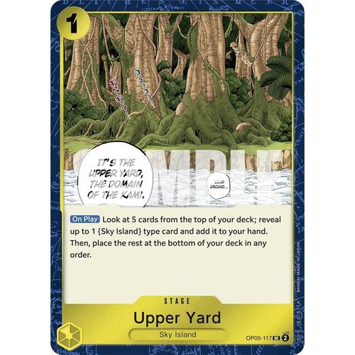 Upper Yard (Jolly Roger Foil) (OP05 - 117) [Premium Booster - The Best - ] - PokéBox Australia