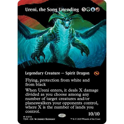 Ureni, the Song Unending (Borderless) (374) (Tarkir: Dragonstorm) - PokéBox Australia