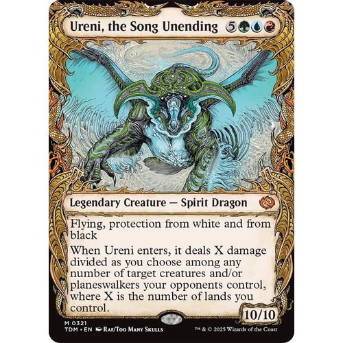 Ureni, the Song Unending (Showcase) (321) (Tarkir: Dragonstorm) - PokéBox Australia