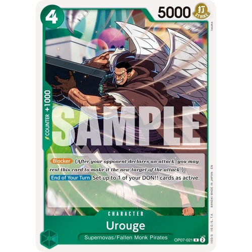 Urouge (Reprint) (OP07 - 021) (Premium Booster - The Best - Vol. 2) - PokéBox Australia