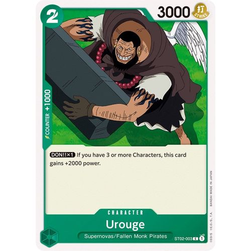 Urouge (ST02 - 003) [Starter Deck 2: Worst Generation] - PokéBox Australia