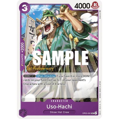 Uso - Hachi (OP05 - 061) [Awakening of the New Era: 1st Anniversary Tournament Cards] - PokéBox Australia