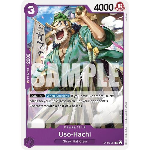 Uso - Hachi (OP05 - 061) (OP05 - 061) [Starter Deck 18: PURPLE Monkey.D.Luffy] - PokéBox Australia
