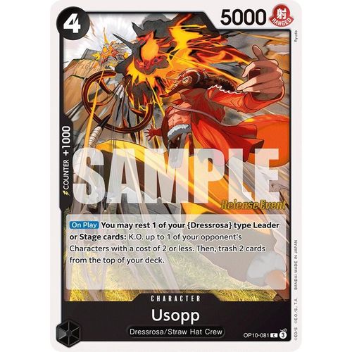 Usopp (081) (OP10 - 081) [Royal Blood Release Event Cards] - PokéBox Australia