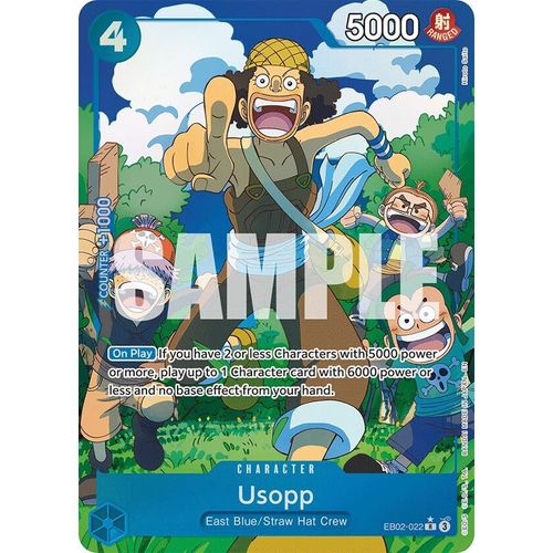 Usopp (Alternate Art) (EB02 - 022) (Extra Booster: Anime 25th Collection) - PokéBox Australia