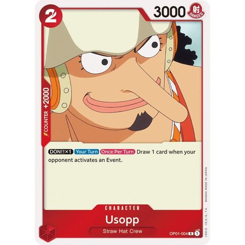 Usopp (OP01 - 004) [Romance Dawn] - PokéBox Australia