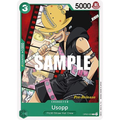 Usopp (OP02 - 028) [Paramount War Pre - Release Cards] - PokéBox Australia