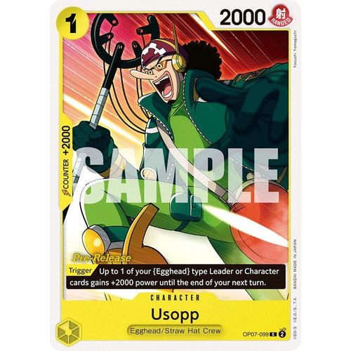 Usopp (OP07 - 099) [500 Years in the Future Pre - Release Cards] - PokéBox Australia