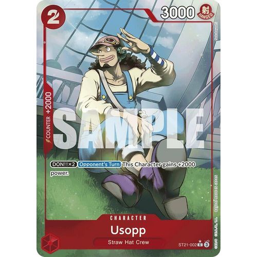 Usopp (Parallel) (ST21 - 002) [Starter Deck EX: Gear 5] - PokéBox Australia