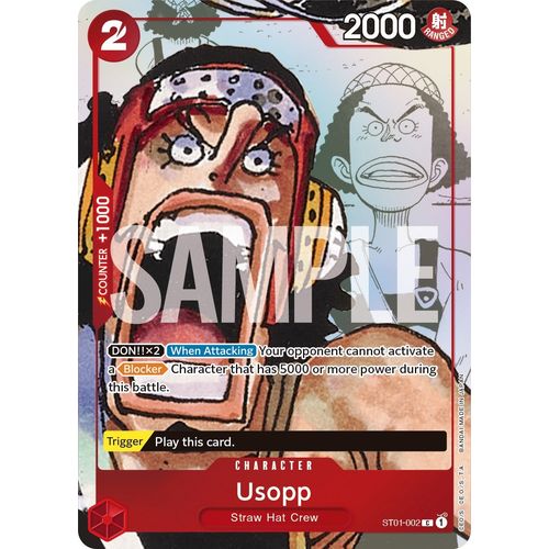 Usopp - ST01 - 002 (Alternate Art) (ST01 - 002) [One Piece Promotion Cards] - PokéBox Australia