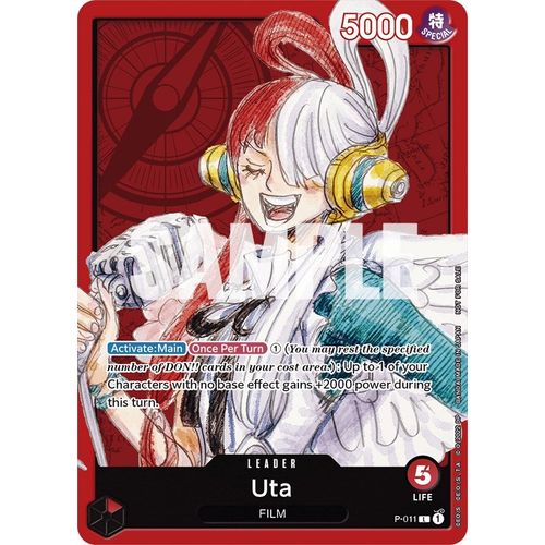 Uta (One Piece Film Red) (P - 011) [One Piece Promotion Cards] - PokéBox Australia