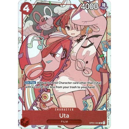 Uta - OP01 - 005 (Premium Card Collection - Uta - ) (OP01 - 005) [One Piece Promotion Cards] - PokéBox Australia
