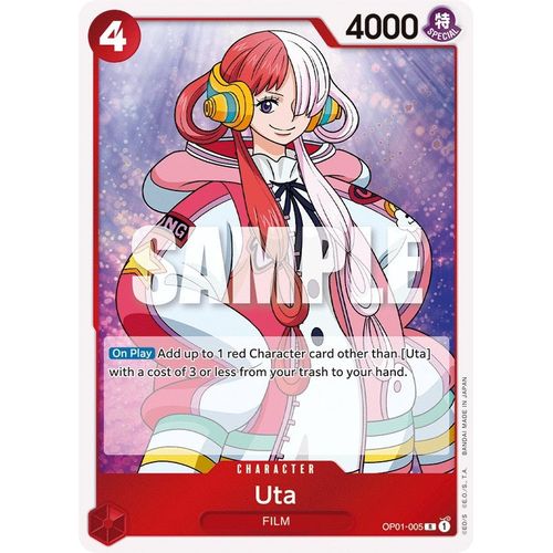 Uta (OP01 - 005) [Romance Dawn] - PokéBox Australia