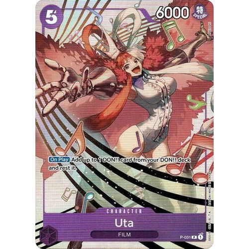 Uta - P - 031 (Premium Card Collection - Uta - ) (P - 031) [One Piece Promotion Cards] - PokéBox Australia