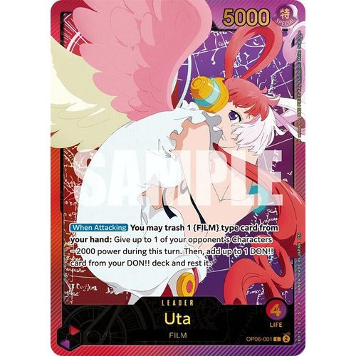 Uta (SP) (OP06 - 001) [Extra Booster: Anime 25th Collection] - PokéBox Australia