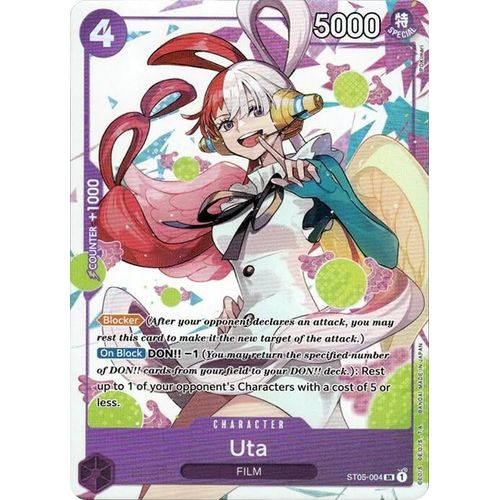 Uta - ST05 - 004 (Premium Card Collection - Uta - ) (ST05 - 004) [One Piece Promotion Cards] - PokéBox Australia