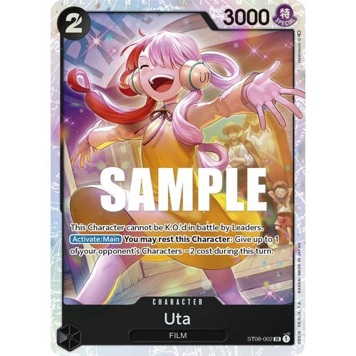 Uta (ST08 - 002) [Starter Deck 8: Monkey.D.Luffy] - PokéBox Australia