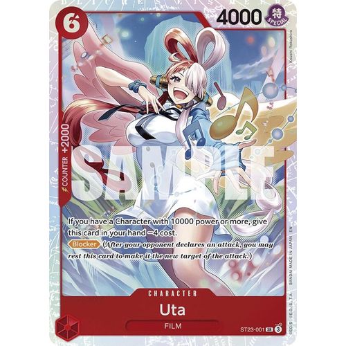 Uta (ST23 - 001) [Starter Deck 23: RED Shanks] - PokéBox Australia