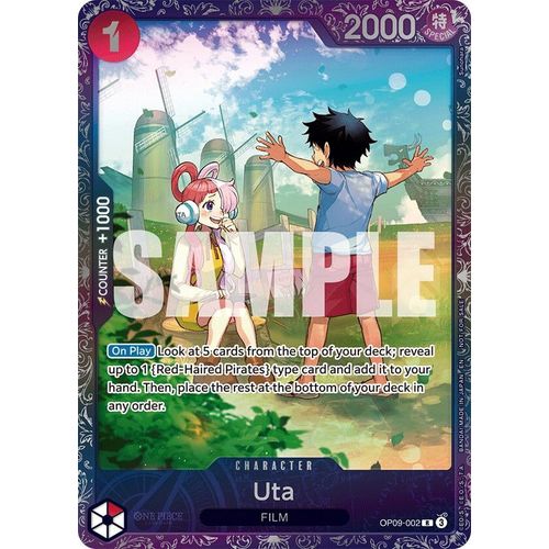 Uta (Treasure Cup 2025) (OP09 - 002) [One Piece Promotion Cards] - PokéBox Australia
