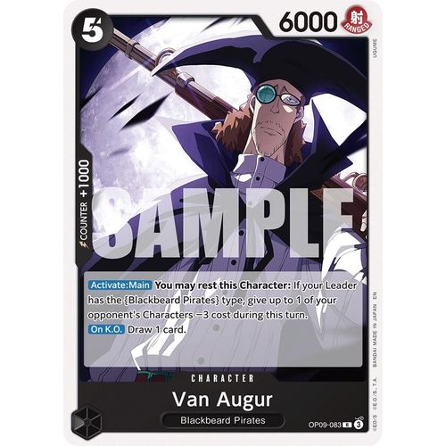Van Augur (Reprint) (OP09 - 083) [Starter Deck 27: BLACK Marshall.D.Teach] - PokéBox Australia