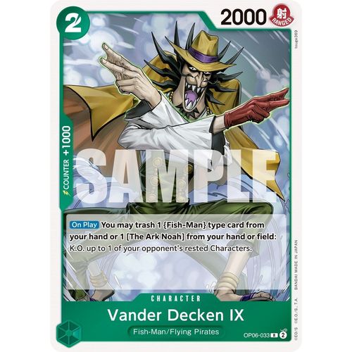 Vander Decken IX (OP06 - 033) [Wings of the Captain] - PokéBox Australia