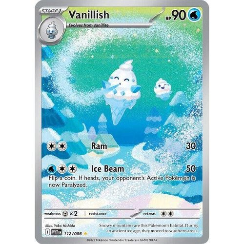 Vanillish (112/086) (SV: White Flare) - PokéBox Australia