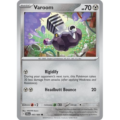 Varoom (043/064) [SV: Shrouded Fable] - PokéBox Australia