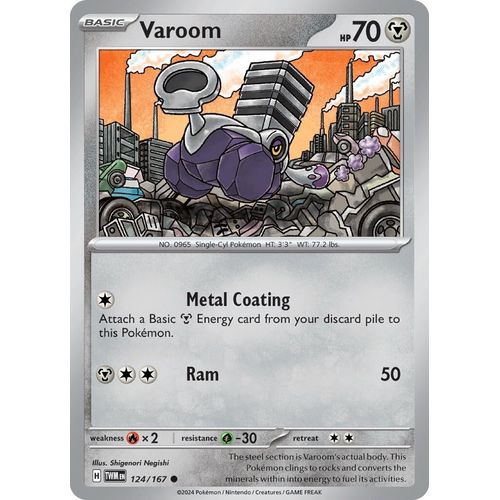 Varoom (124/167) [SV06: Twilight Masquerade] - PokéBox Australia