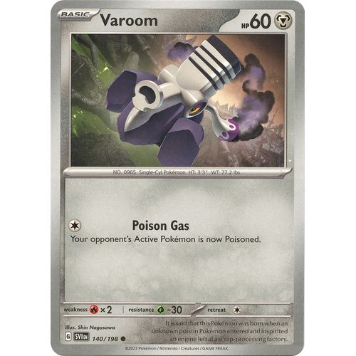 Varoom (140/198) [SV01: Scarlet & Violet Base Set] - PokéBox Australia