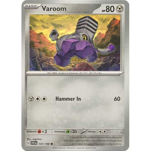 Varoom (141/198) [SV01: Scarlet & Violet Base Set] - PokéBox Australia