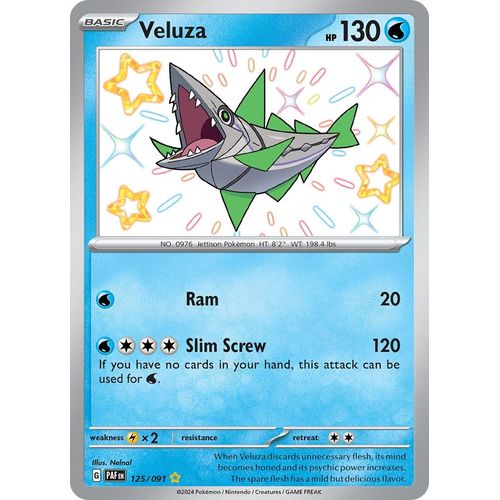 Veluza (125/091) [SV: Paldean Fates] - PokéBox Australia