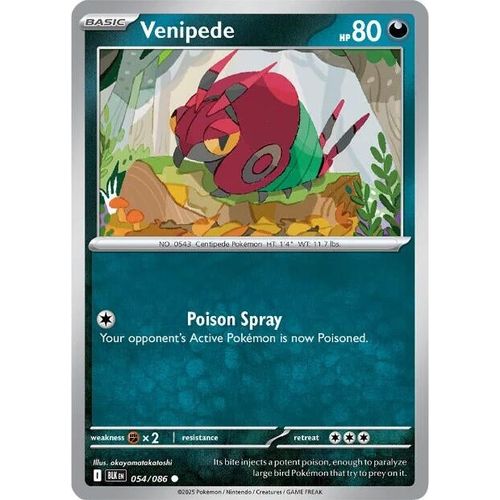 Venipede (054/086) (SV: Black Bolt) - PokéBox Australia