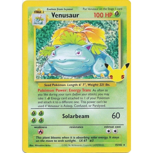 Venusaur (15/102) (Celebrations: Classic Collection) - PokéBox Australia
