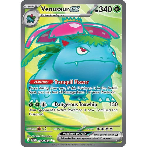 Venusaur ex (182/165) [SV: Scarlet & Violet 151] - PokéBox Australia