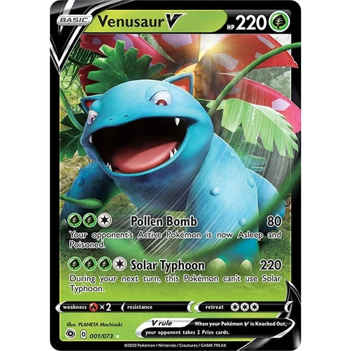 Venusaur V (01/73) (Champion's Path) - PokéBox Australia