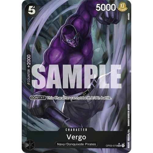 Vergo (Full Art) (OP03 - 079) [Premium Booster - The Best - ] - PokéBox Australia