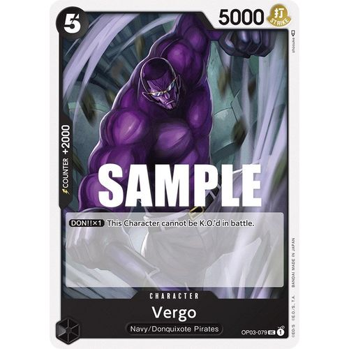 Vergo (OP03 - 079) [Pillars of Strength] - PokéBox Australia