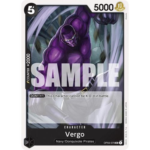 Vergo (OP03 - 079) [Starter Deck 19: BLACK Smoker] - PokéBox Australia