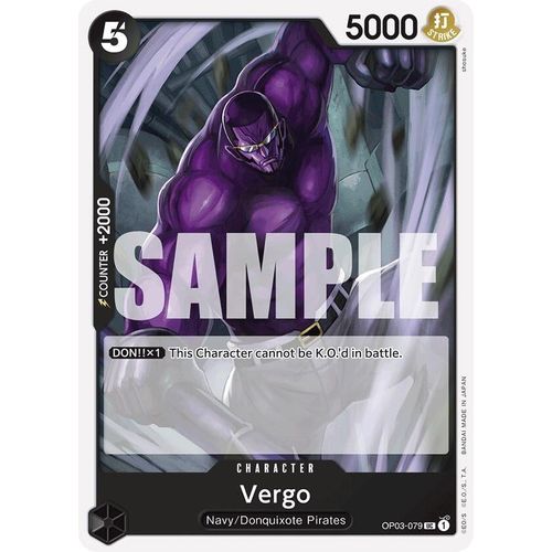 Vergo (Reprint) (OP03 - 079) [Premium Booster - The Best - ] - PokéBox Australia