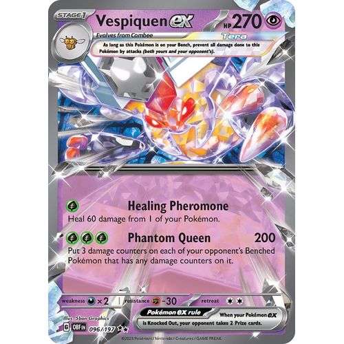 Vespiquen ex (096/197) [SV03: Obsidian Flames] - PokéBox Australia