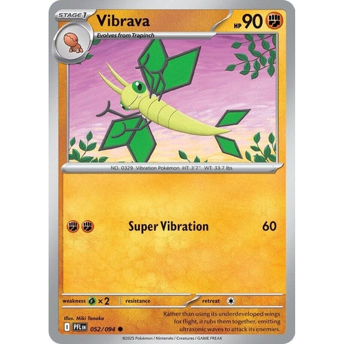 Vibrava (052/094) (ME02: Phantasmal Flames) - PokéBox Australia