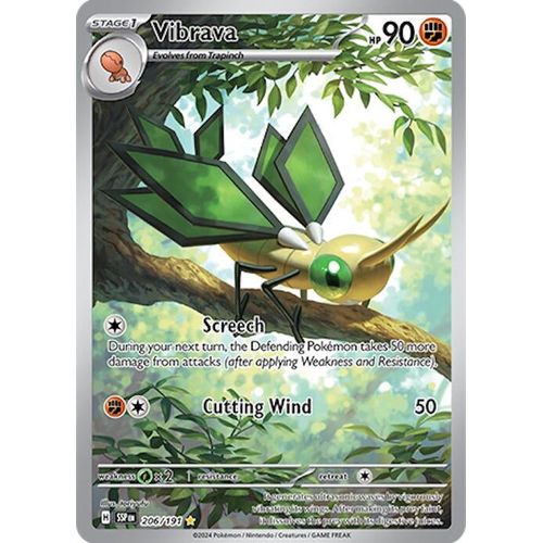Vibrava (206/191) [SV08: Surging Sparks] - PokéBox Australia