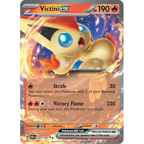Victini ex (033/197) [SV03: Obsidian Flames] - PokéBox Australia