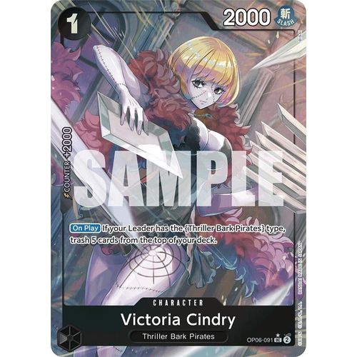 Victoria Cindry (Full Art) (OP06 - 091) [Premium Booster - The Best - ] - PokéBox Australia