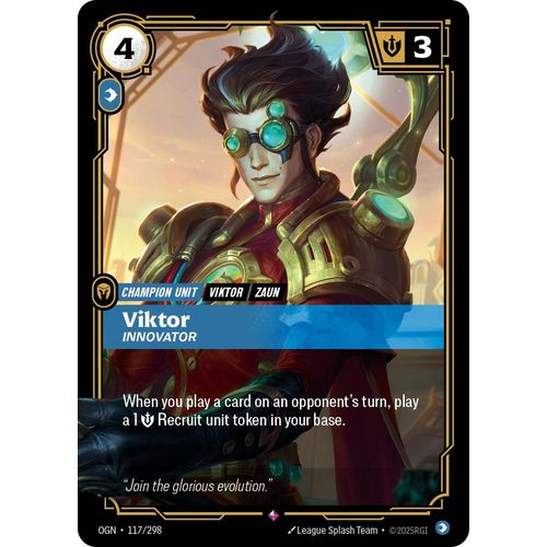 Viktor - Innovator (117/298) (Origins) - PokéBox Australia