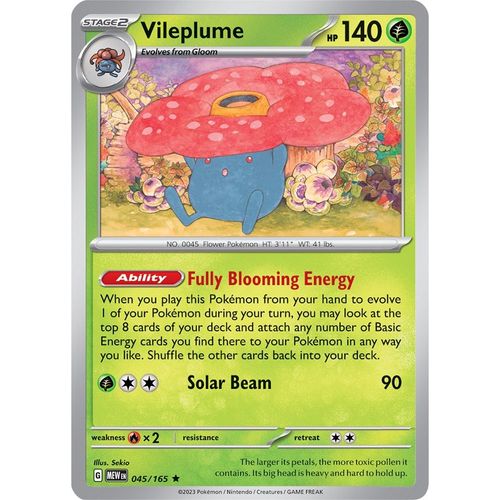 Vileplume (045/165) [SV: Scarlet & Violet 151] - PokéBox Australia
