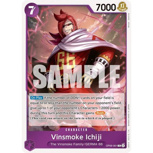 Vinsmoke Ichiji (061) (OP06 - 061) [Wings of the Captain] - PokéBox Australia
