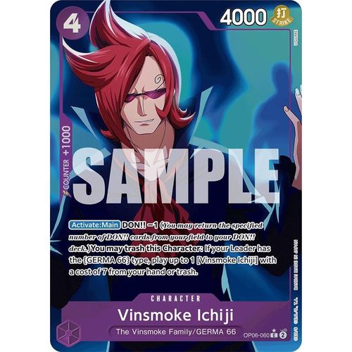 Vinsmoke Ichiji (OP06 - 060) (Full Art) (OP06 - 060) [Premium Booster - The Best - ] - PokéBox Australia