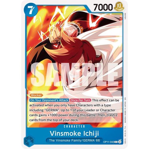 Vinsmoke Ichiji (OP11 - 043) [A Fist of Divine Speed] - PokéBox Australia